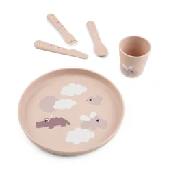 Assiette Foodie - Happy Clouds - Rose