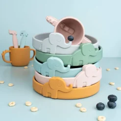 Assiette Peekaboo - Elphee - Rose