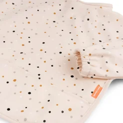 Bavoir à manches avec poche - Happy dots - Rose