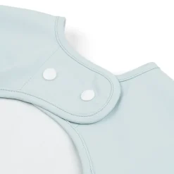 Bavoir à manches avec poche - Wally - Bleu