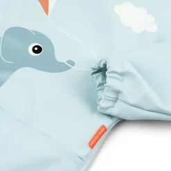 Bavoir à manches avec poche - Playground - Bleu