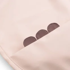 Bavoir élastique - Croco - Rose