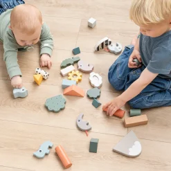 Bloc de construction lot de 34 - Deer friends - Multicolore