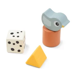 Bloc sensoriel lot de 4 - Birdee - Multicolore