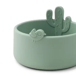 Bol silicone set de 2 - Lalee - Sable/Vert