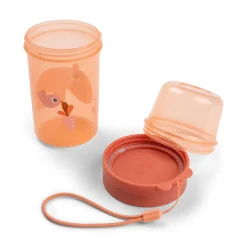 Boîte à goûter double grand - Ozzo - Papaye