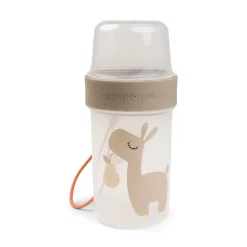 Boîte à goûter double grand - Lalee - Sable