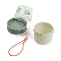 Boîte à goûter double petit - Birdee - Vert
