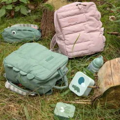 Boîte à goûter lot de 3 - Happy clouds - Rose