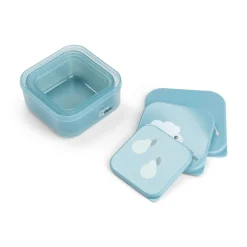 Boîte à goûter lot de 3 - Tiny farm - Bleu