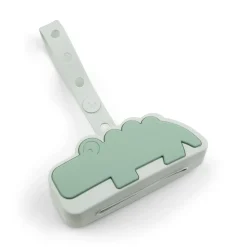 Boîte à sucette en silicone - Croco - Vert