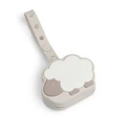 Boîte à sucette en silicone - Sheepy - Sable