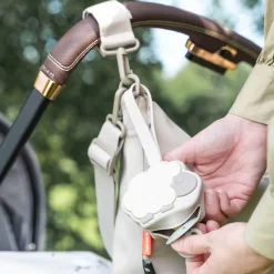 Boîte à sucette en silicone - Sheepy - Sable