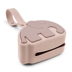 Boîte à sucette en silicone - Elphee - Rose