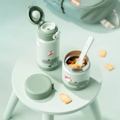 Boîte repas isotherme Playground Vert 300 ml