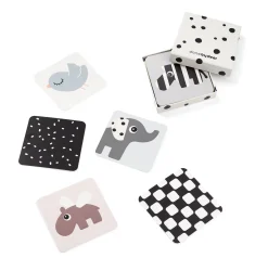 Cartes aux motifs contrastés lot de 10 - Deer friends - Multicolore