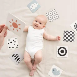 Cartes aux motifs contrastés lot de 10 - Deer friends - Multicolore