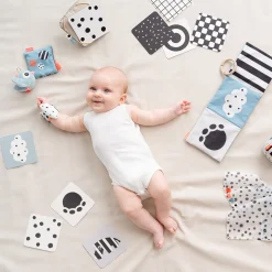 Cartes aux motifs contrastés lot de 10 - Deer friends - Multicolore