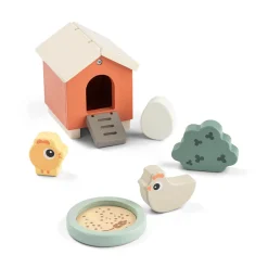 Coffret de jeu tiny farm - Clucky