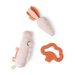 Coffret de naissance - Croco - Rose