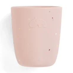 Coffret repas en silicone - Confetti - Rose