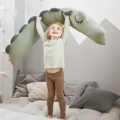 Coussin de maternité et d'allaitement - Croco - Vert