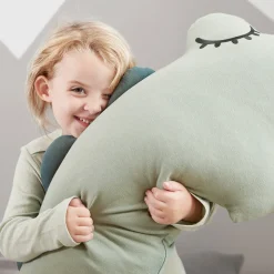 Coussin de maternité et d'allaitement - Croco - Vert