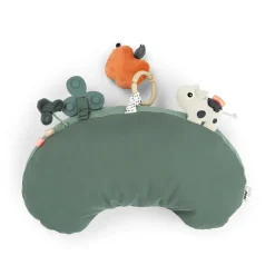 Coussin d'éveil Tummy time - Tiny farm - Vert