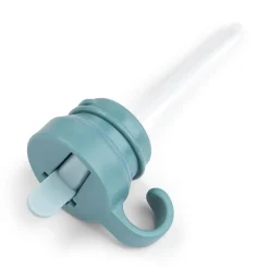 Couvercle & paille - Gourde inox - Elphee - Bleu