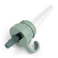 Couvercle & paille - Gourde inox - Croco - Vert