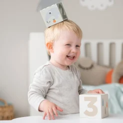 Cubes à empiler lot de 5 - Deer friends - Multicolore