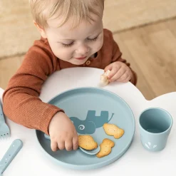 Foodie assiette - Elphee - Bleu