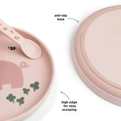 Foodie assiette - Tiny farm - Rose