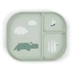 Foodie assiette plateau - Croco - Vert
