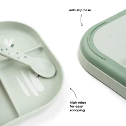 Foodie assiette plateau - Croco - Vert