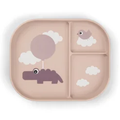 Foodie assiette plateau - Happy clouds - Rose