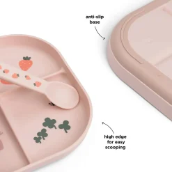 Foodie assiette plateau - Tiny farm - Rose