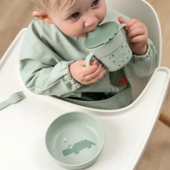 Foodie bol - Croco - Vert