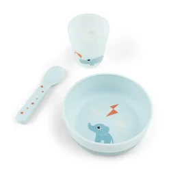 Foodie coffret premier repas - Playground - Bleu