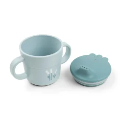 Foodie coffret premier repas ventouse - Elphee - Bleu