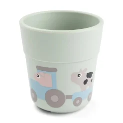 Foodie coffret repas ventouse Tiny farm Vert