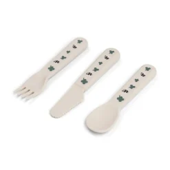 Foodie couverts set de 3 - Tiny farm - Sable
