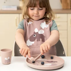 Foodie couverts set de 3 - Happy dots - Rose