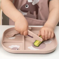 Foodie couverts set de 3 - Happy dots - Rose