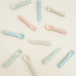 Foodie couverts set de 3 - Confetti - Sable