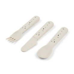 Foodie couverts set de 3 - Confetti - Sable
