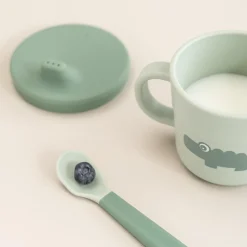 Foodie tasse d'apprentissage - Croco - Vert