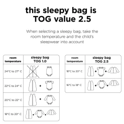 Gigoteuse 90 cm - TOG 2.5 - Lalee - Rose