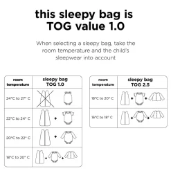 Gigoteuse 70 cm - TOG 1.0 - Playground - Rose