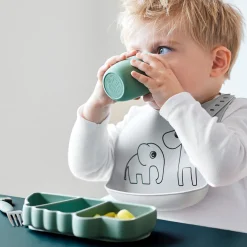 Gobelet silicone lot de 3 - Rose mixte